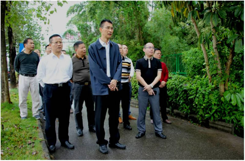 新兴县县委领导率队深入六祖镇调研环保工作