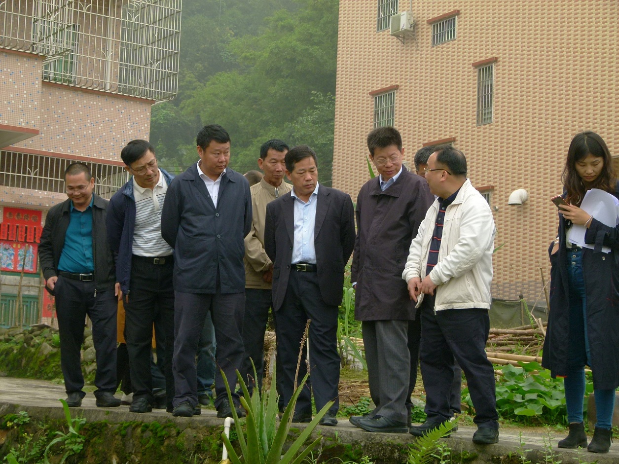 国家生态环境部调研组到新兴县调研环保工作